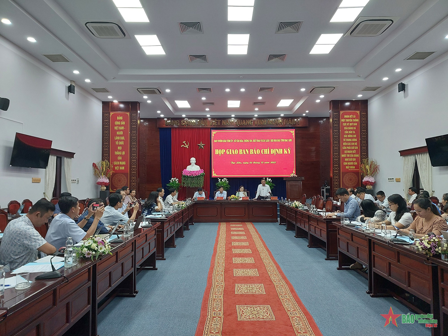 Bạc Liêu tổ chức họp mặt báo chí định kỳ